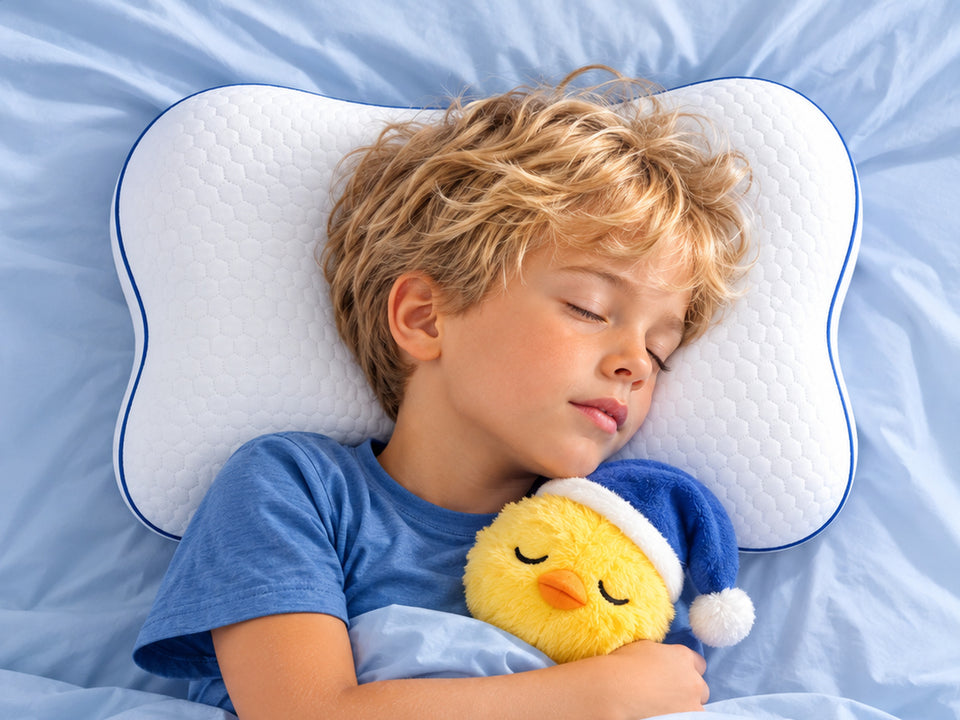 Enfant endormi sur son oreiller Pioupiou