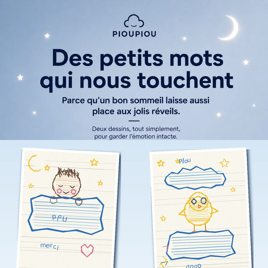 Dessins d’enfants autour de Pioupiou